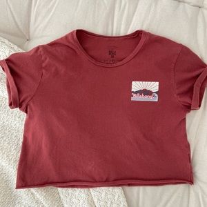 Billabong cropped tee